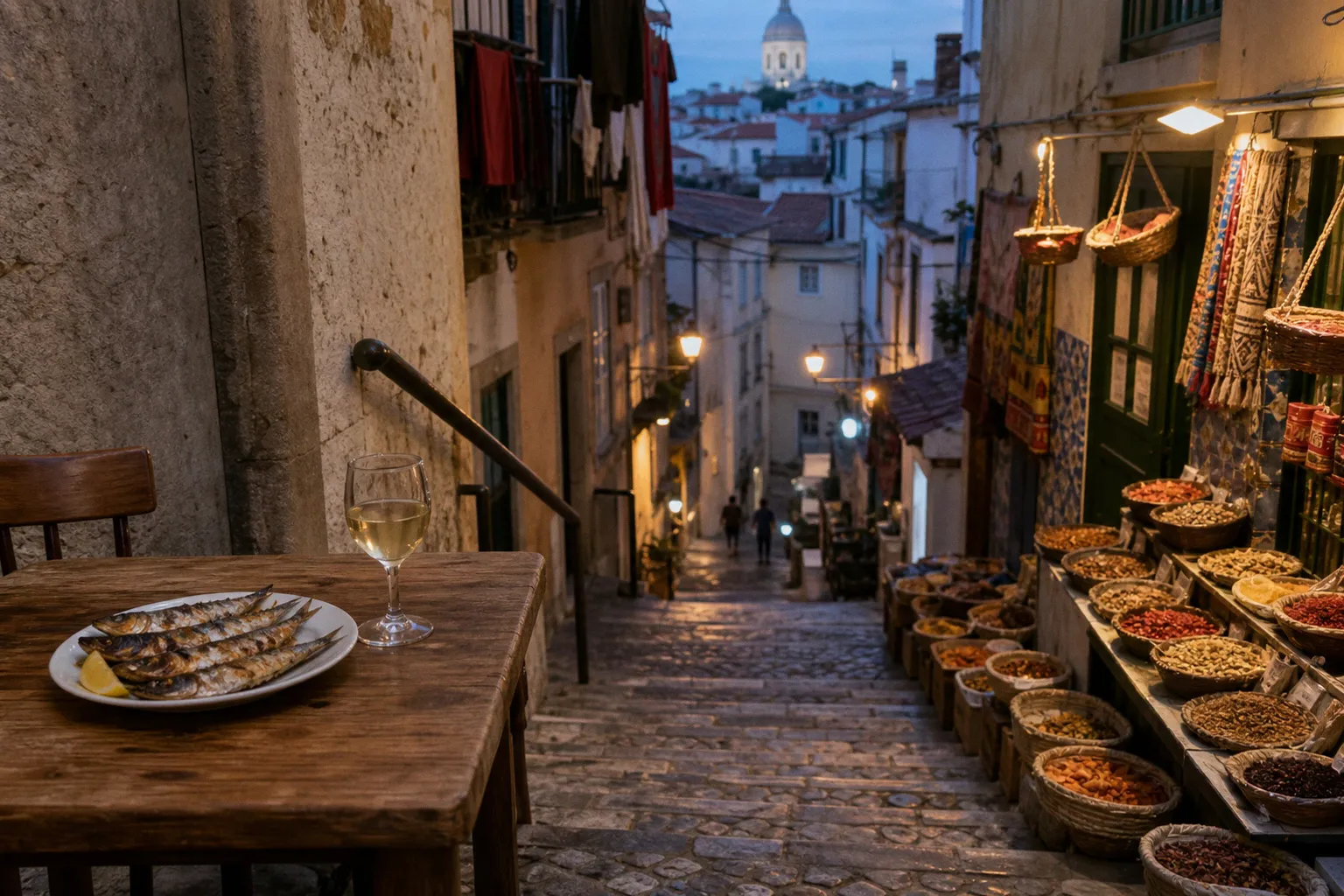Lisbon food tour: Traditional Alfama vs multicultural Mouraria