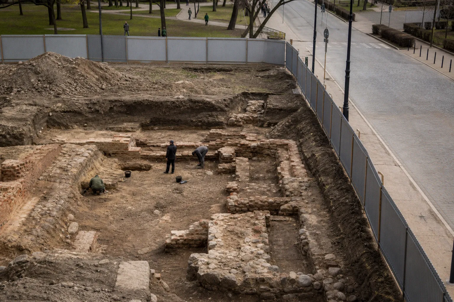 Nostalgic pre-war streets uncovered in Polish town